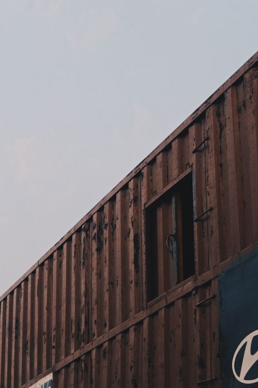 used shipping container